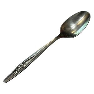 Superior Stainless USA Teaspoon Vintage Floral Pattern Silverware Flatware